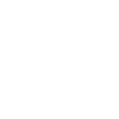White picket fence icon on black background